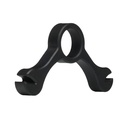 Clamp in gomma nera per Prodipe VL21-C Lanen, vista in prospettiva