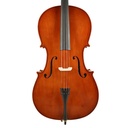 Leonardo - cello outfit 4/4, laminated, nitro varnish, blackened hardwood fittings, bag and bow